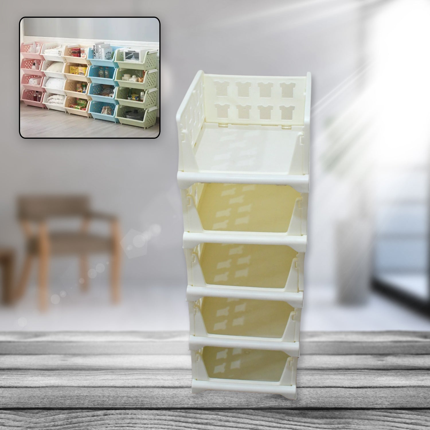 7888 5 Layer Stackable Multifunctional Storage,for Clothes Foldable Drawer Shelf Basket Utility Cart Rack Storage Organizer Cart for Kitchen, Pantry Closet, Bedroom, Bathroom, Laundry (5 Layer 1 Pc) 7888 5 Layer Stackable Multifunctional Storage,for Clothes Foldable Drawer Shelf Basket Utility Cart Rack Storage Organizer Cart for Kitchen, Pantry Closet, Bedroom, Bathroom, Laundry (5 Layer 1 Pc)